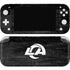 NFL Los Angeles Rams Black & White Nintendo Switch Lite Skin